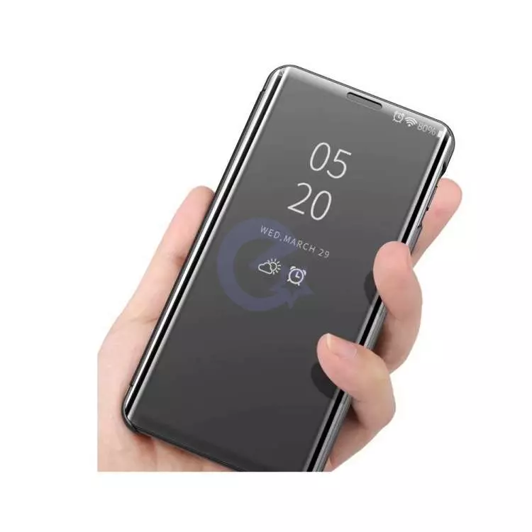 Интерактивная чехол книжка для Samsung Galaxy S22 Plus Anomaly Clear View Black (Черный)