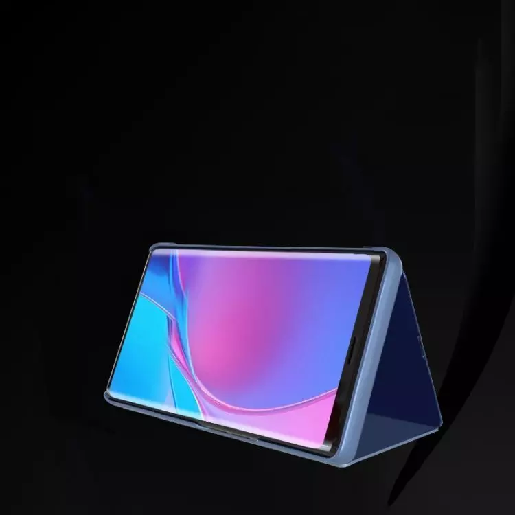 Интерактивная чехол книжка для Infinix Hot 11 Play Anomaly Clear View Silver (Серебристый)