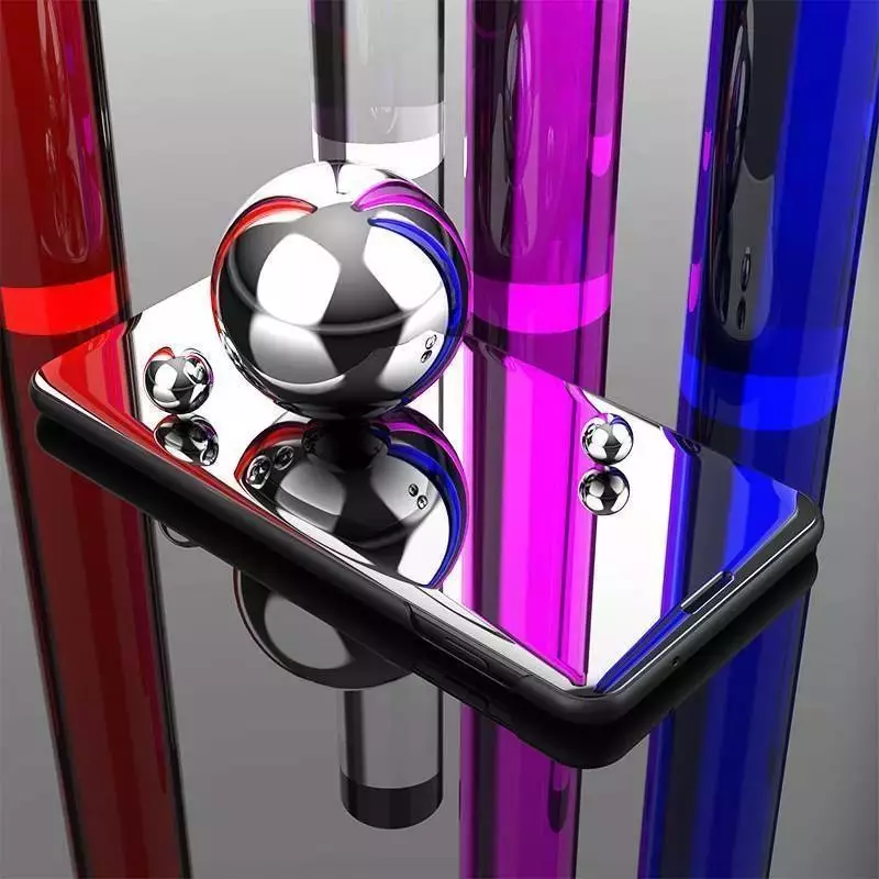 Інтерактивна чохол книжка для Infinix Note 12 Pro / 12 (2023) Anomaly Clear View Silver (Сріблястий)