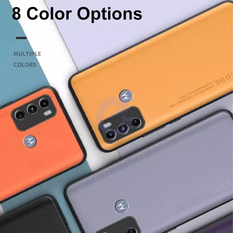 Чехол бампер для Motorola Moto E20 / E30 / E40 Anomaly Color Fit Orange (Оранжевый)