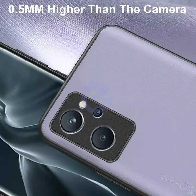 Чехол бампер для Realme 9 5G / 9 Pro Anomaly Color Fit Matte Black (Матовый Черный)