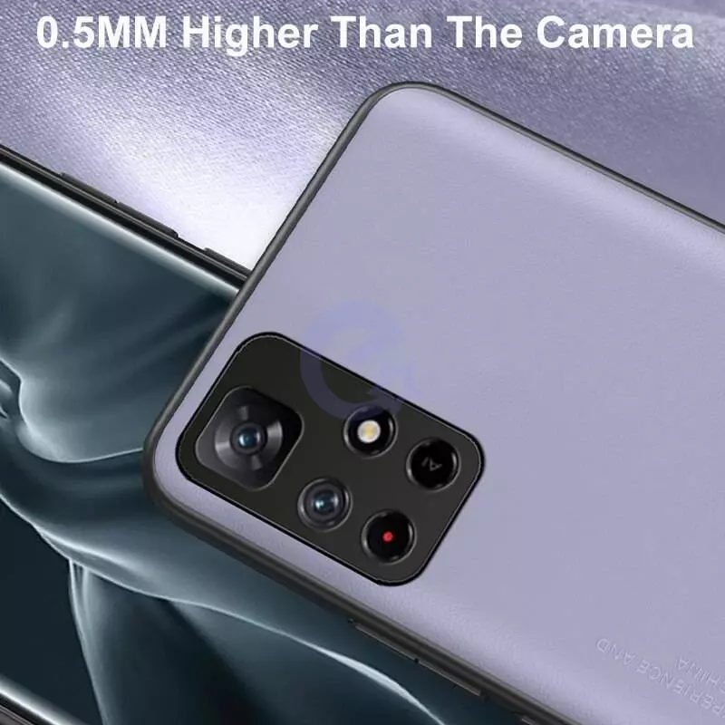 Чехол бампер для Xiaomi Poco X4 Pro 5G Anomaly Color Fit Purple (Пурпурный)