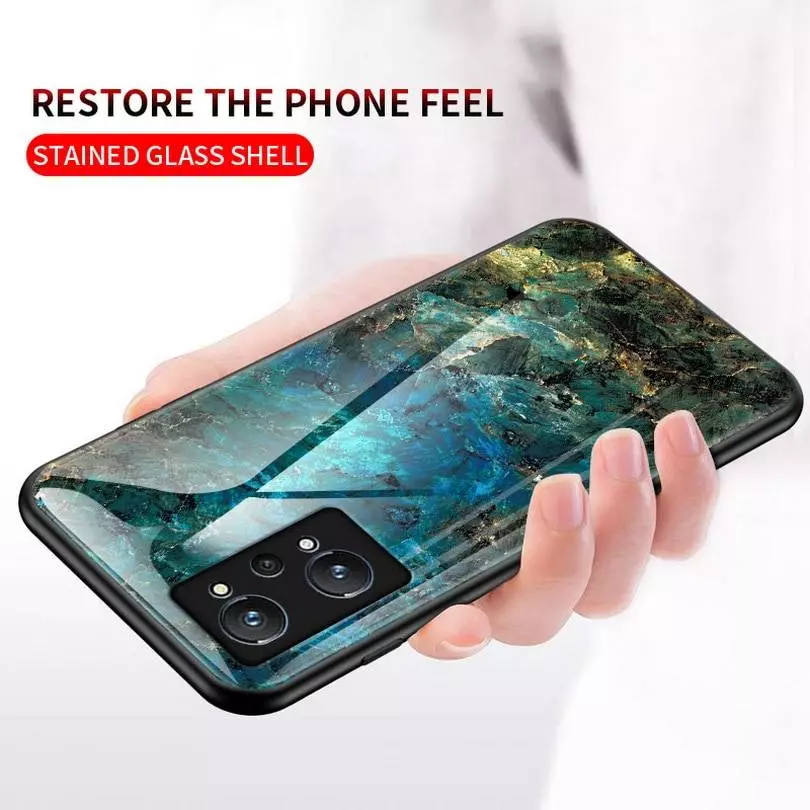 Чохол бампер для Realme GT2 / GT Neo 2 / GT Neo 3T Anomaly Cosmo Burgundy (Бордовий)
