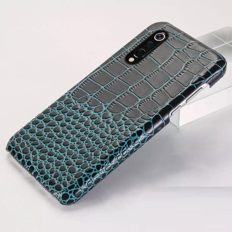 Чехол бампер для Sony Xperia 5 III Anomaly Crocodile Style Blue (Синий)