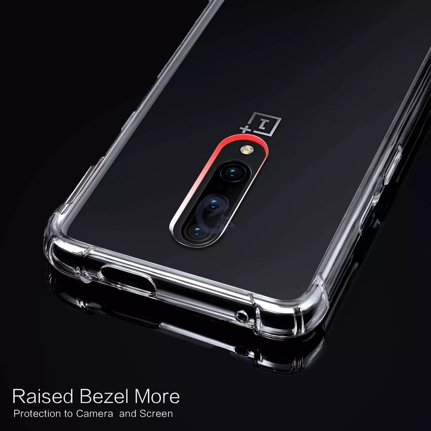 Чехол бампер для OnePlus 8 Anomaly Crystal Hybrid Transparent (Прозрачный)