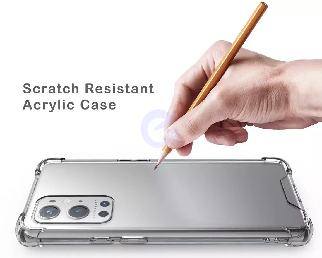 Чехол бампер для OnePlus Nord 2 Anomaly Crystal Hybrid Transparent (Прозрачный)