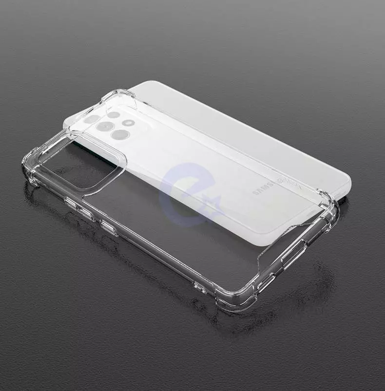 Чехол бампер для Samsung Galaxy A03s Anomaly Crystal Hybrid Transparent (Прозрачный)