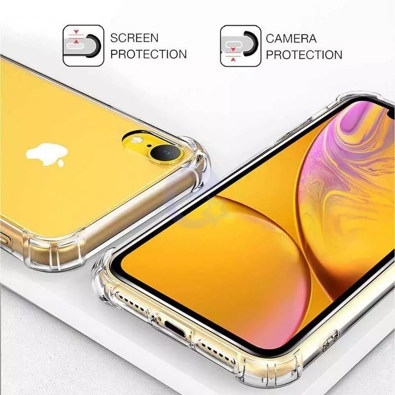 Чехол бампер для iPhone XR Anomaly Crystal Hybrid Transparent (Прозрачный)