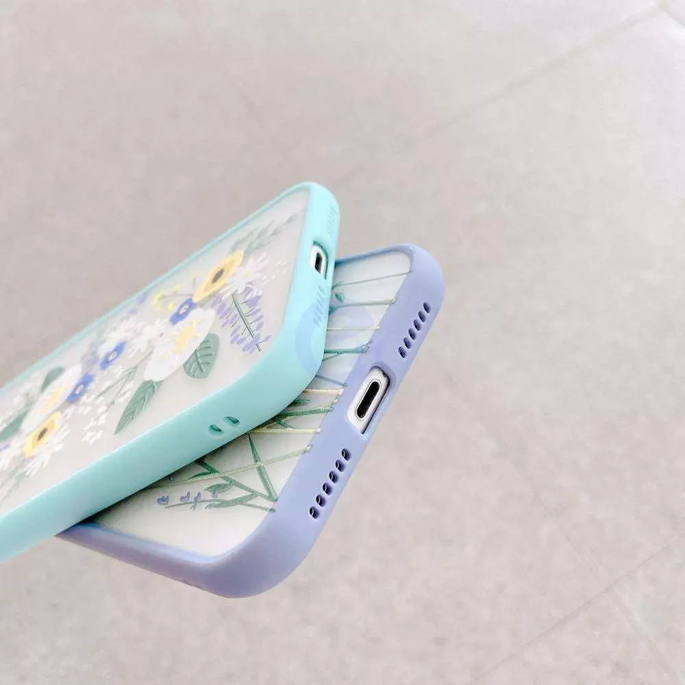 Чехол бампер для iPhone 13 Pro Max Anomaly Floral Design Transparent (Прозрачный)