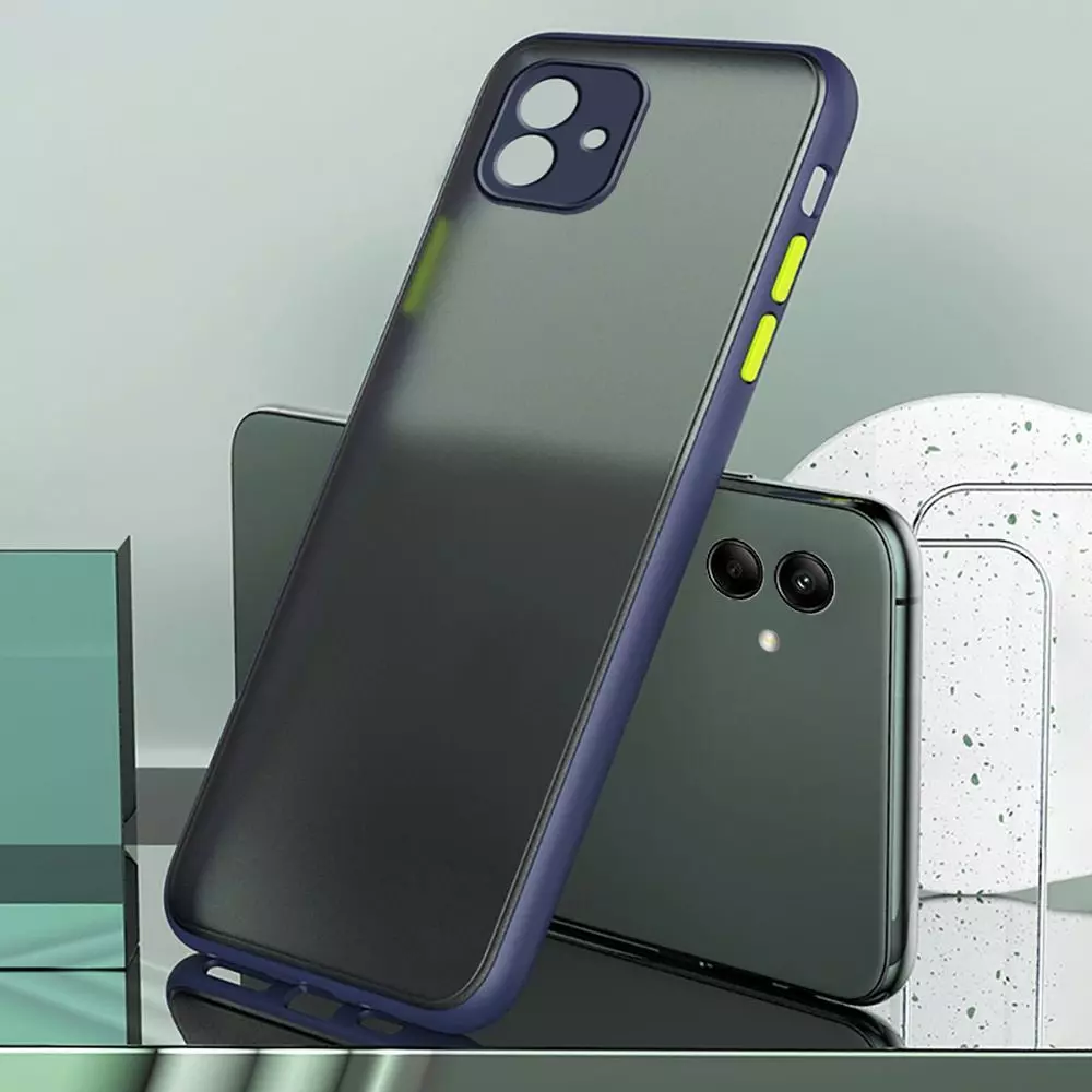 Чохол бампер для Xiaomi Redmi A1 Plus / Redmi A2+ Anomaly Fresh Line Dark Blue (Темно синій)