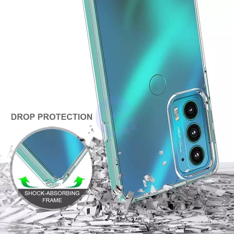 Чехол бампер для Motorola Edge 30 Ultra Anomaly Fusion Transparent (Прозрачный)