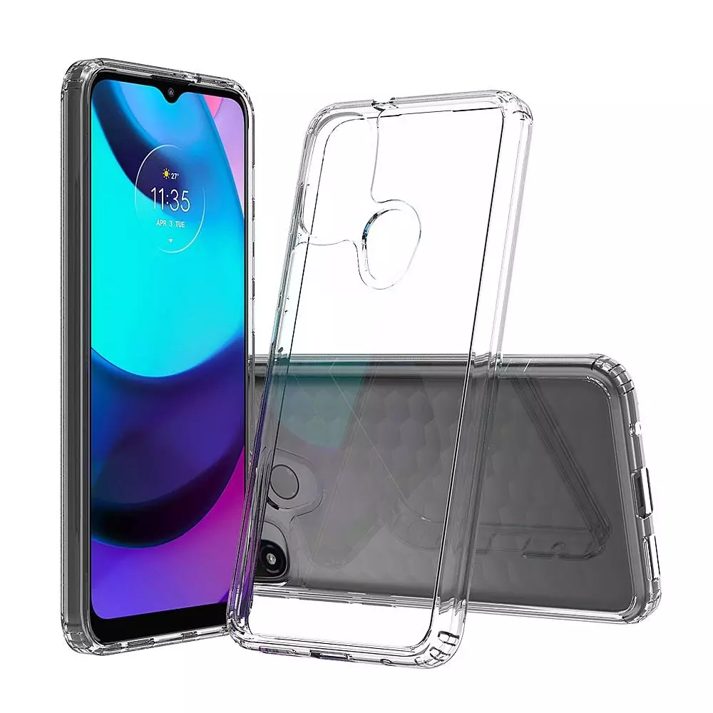 Чохол бампер для Motorola Moto E20 / E30 / E40 Anomaly Fusion Transparent (Прозорий)