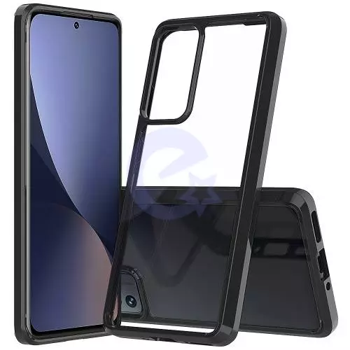 Чохол бампер для Xiaomi 12S Ultra Anomaly Fusion Black (Чорний)