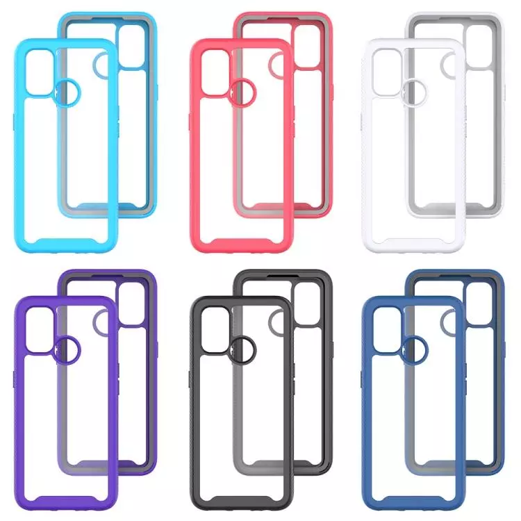 Протиударний чохол бампер для Motorola Moto G60 / Moto G40 Fusion Anomaly Hybrid 360 Sky Blue / Grey (Небесно Синій / Сірий) Протиударний чохол бампер для Motorola Moto G60 / Moto G40 Fusion Anomaly Hybrid 360 Sky Blue / Grey (Небесно Синій / Сірий)