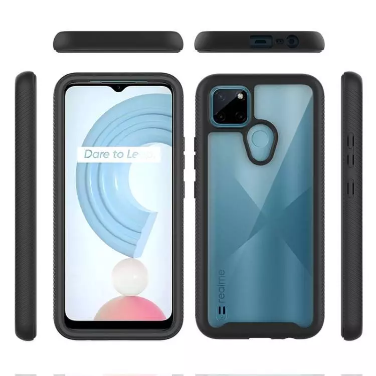 Протиударний чохол бампер для Realme C21Y / C25Y / C21 Anomaly Hybrid 360 Purple (Пурпурний)