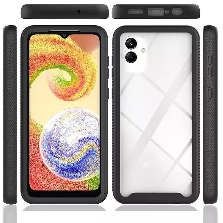 Протиударний чохол бампер для Xiaomi Redmi A1 Plus / Redmi A2+ Anomaly Hybrid 360 White / Grey (Білий / Сірий)