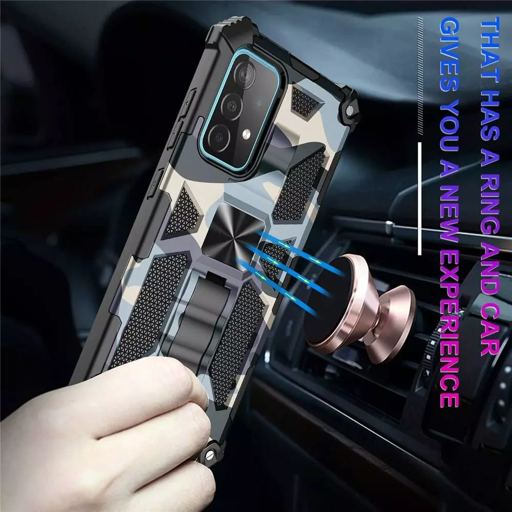 Противоударный чехол бампер для OnePlus Nord N100 Anomaly Hybrid Armor (встроенная подставка) Silver (Серебристый)