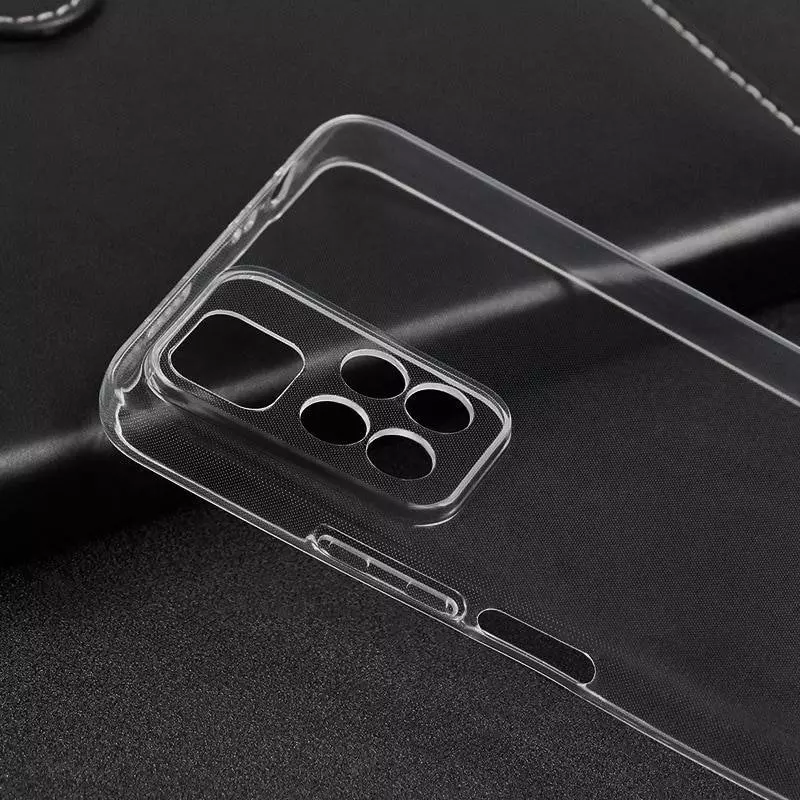 Ультратонкий чохол бампер для Xiaomi Poco M4 Pro Anomaly Jelly Transparent (Прозорий)