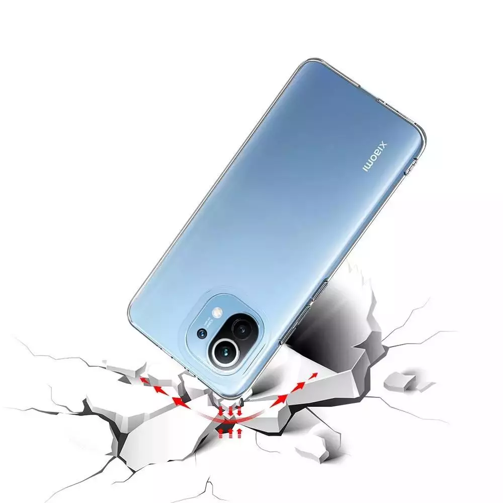 Ультратонкий чехол бампер для Vivo Y02 Anomaly Jelly Transparent (Прозрачный)