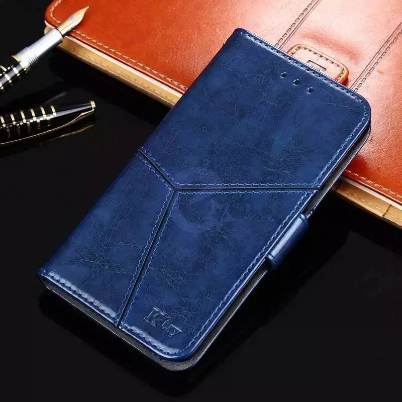 Преміальний чохол книжка для Google Pixel 6 Anomaly K&#039;try Premium Dark Blue (Темно синій)