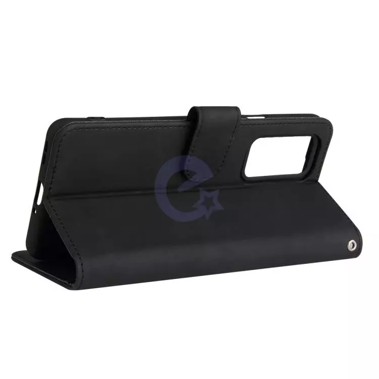 Чехол книжка для OnePlus 9R / 8T Anomaly Leather Book Black (Черный)