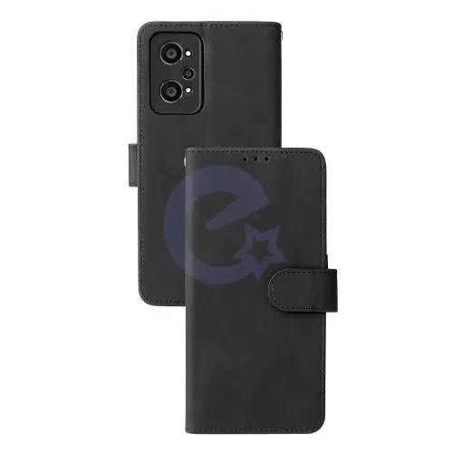 Чехол книжка для Realme GT2 / GT Neo 2 / GT Neo 3T Anomaly Leather Book Black (Черный)
