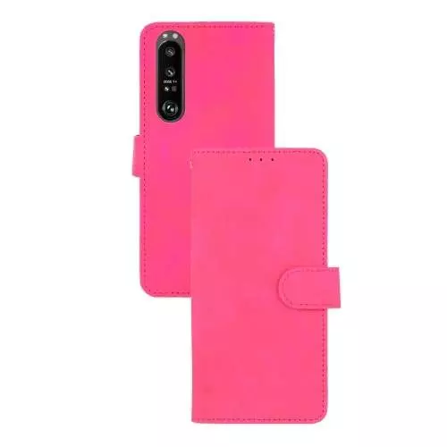 Чохол книжка для Sony Xperia 1 III Anomaly Leather Book Pink (Рожевий)