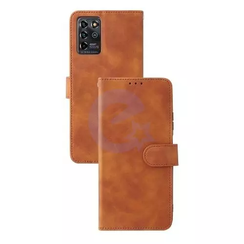 Чохол книжка для ZTE Blade V30 Anomaly Leather Book Brown (Коричневий)