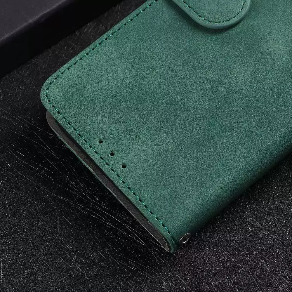 Чехол книжка для Xiaomi Redmi Note 12 Anomaly Leather Book Green (Зеленый)