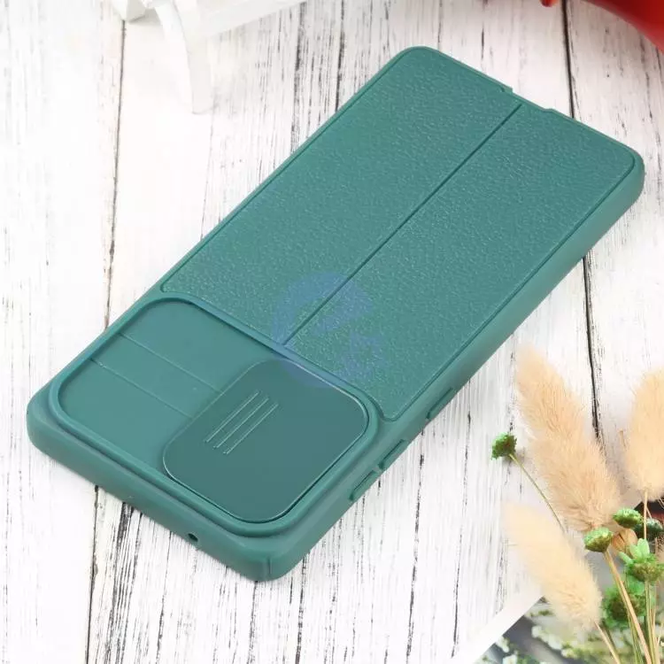 Противоударный чехол бампер для Samsung Galaxy S20 FE Anomaly Leather Fit Pro (шторка на камеру) Green (Зеленый) Противоударный чехол бампер для Samsung Galaxy S20 FE Anomaly Leather Fit Pro (шторка на камеру) Green (Зеленый)