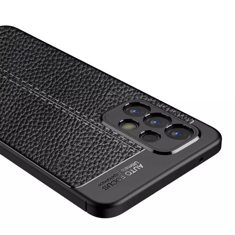 Чохол бампер для Samsung Galaxy A53 5G Anomaly Leather Fit Black (Чорний)