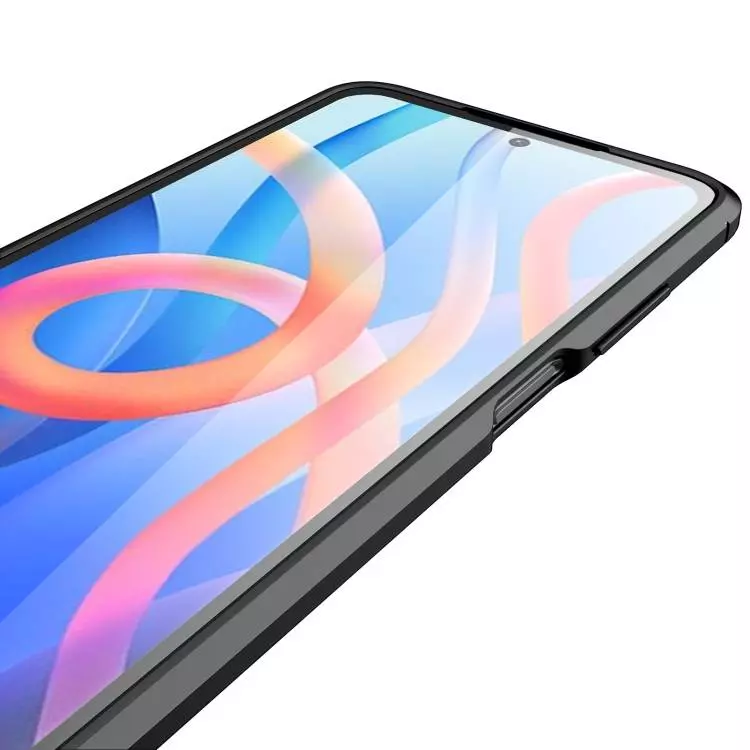 Чохол бампер для Xiaomi Poco M4 Pro Anomaly Leather Fit Black (Чорний)