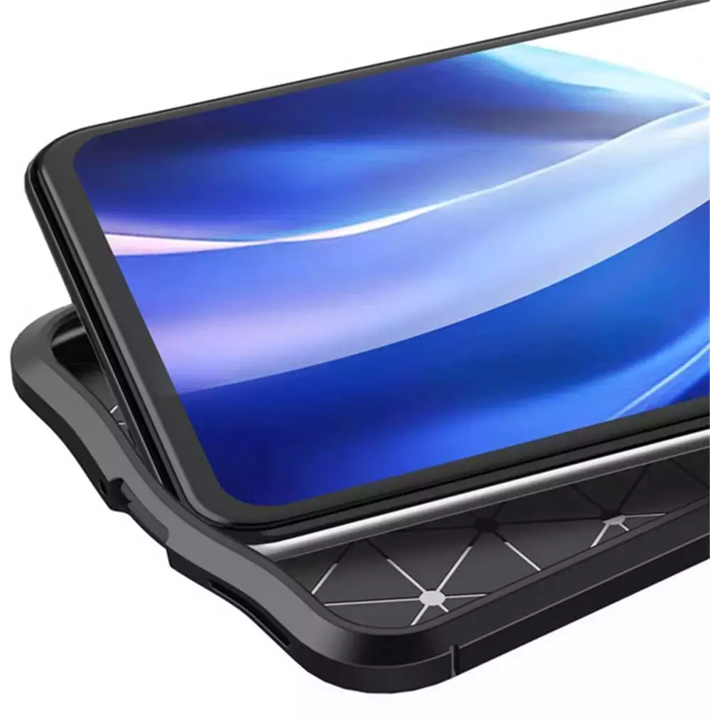 Чехол бампер для Vivo Y02 Anomaly Leather Fit Grey (Серый)