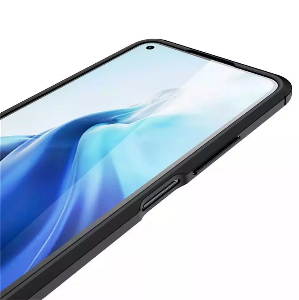Чехол бампер для Vivo Y02 Anomaly Leather Fit Blue (Синий)