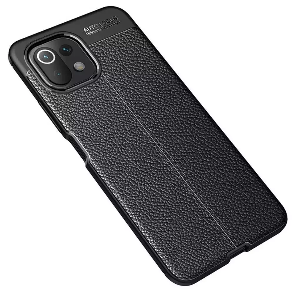 Чехол бампер для Vivo Y02 Anomaly Leather Fit Blue (Синий)