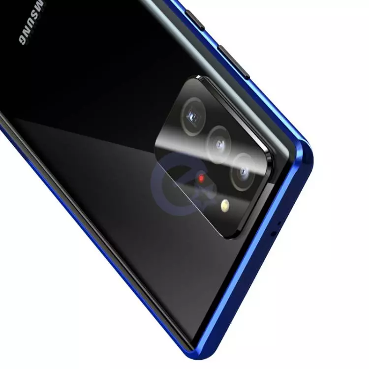 Чехол бампер для Xiaomi Redmi 10A / Redmi 9C Anomaly Magnetic 360 With Glass Blue (Синий)