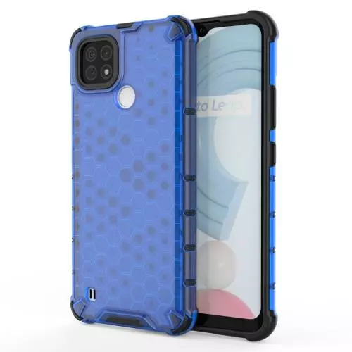 Противоударный чехол бампер для Realme C21Y / C25Y / C21 Anomaly Plasma Blue (Синий)