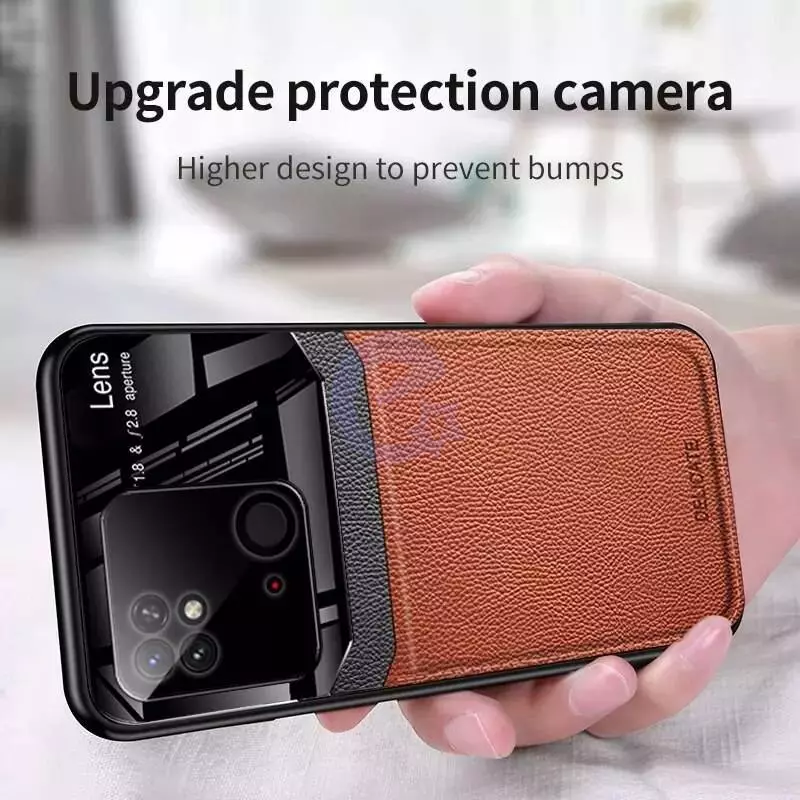 Чехол бампер для Realme Narzo 50A Anomaly Plexiglass Brown (Коричневый)