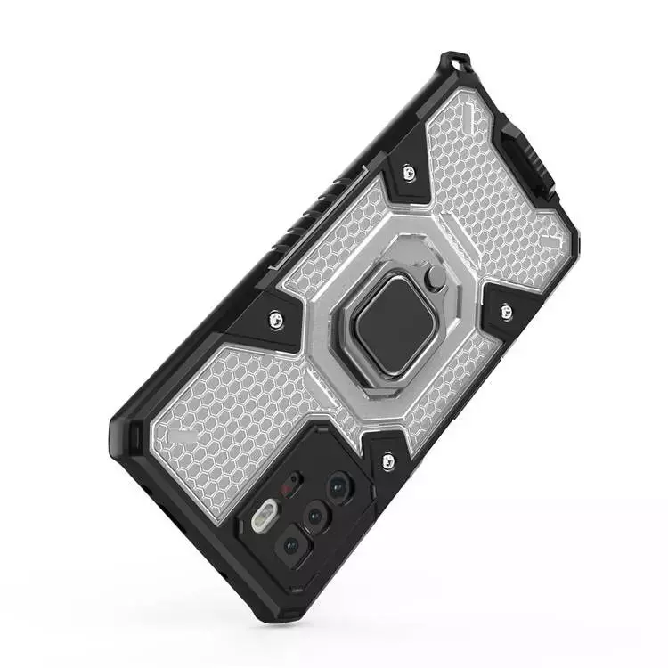 Чохол бампер для Vivo Y02 Anomaly Ring Hybrid Gray (Сірий)