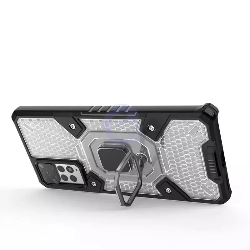 Чехол бампер для Xiaomi Poco M4 Pro 5G / Redmi Note 11S 5G Anomaly Ring Hybrid Clear (Прозрачный)