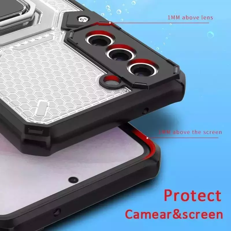Чехол бампер для Xiaomi Redmi Note 12 Anomaly Ring Hybrid Clear (Прозрачный)