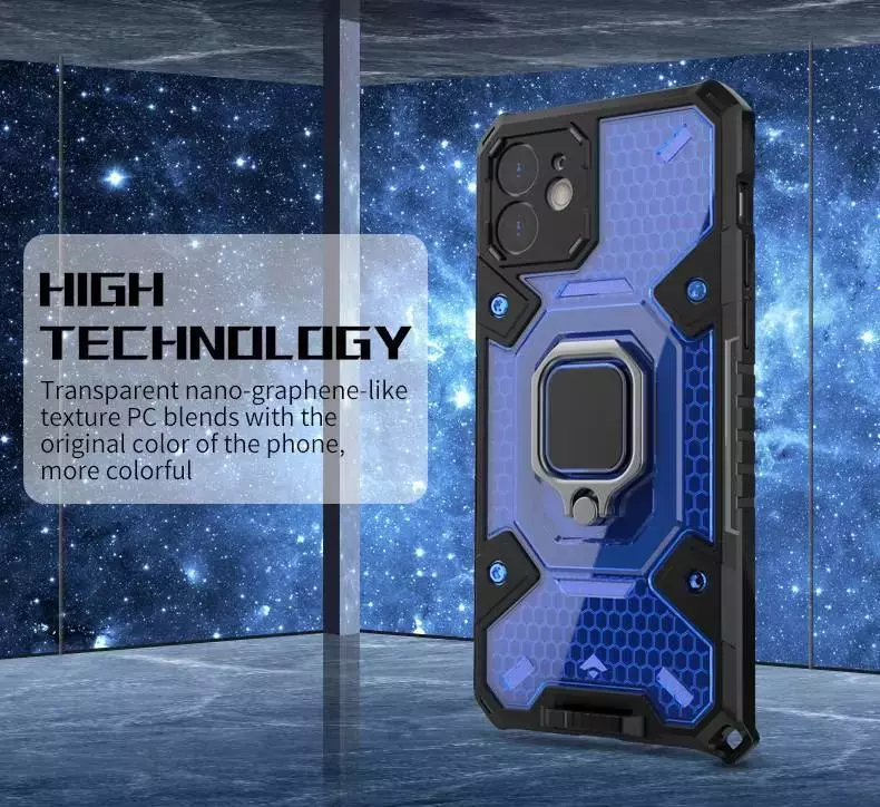 Чохол бампер для Xiaomi Redmi Note 12 Anomaly Ring Hybrid Purple (Пурпурний)