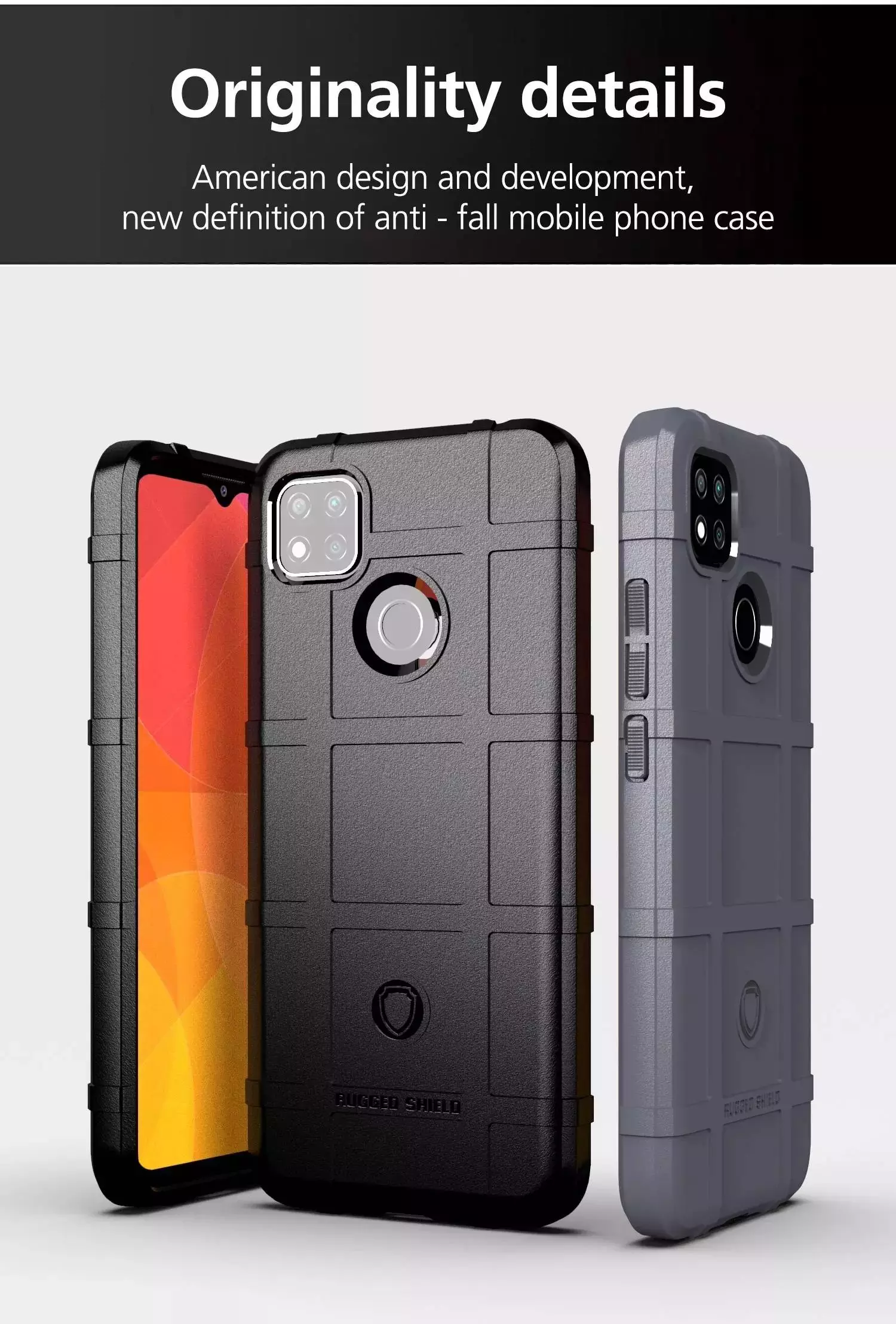 Противоударный чехол бампер для Infinix Smart 6 Anomaly Rugged Shield Black (Черный)