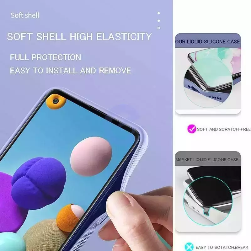 Чехол бампер для Infinix Smart 6 Anomaly Silicone (с микрофиброй) Light Purple (Светло Пурпурный)