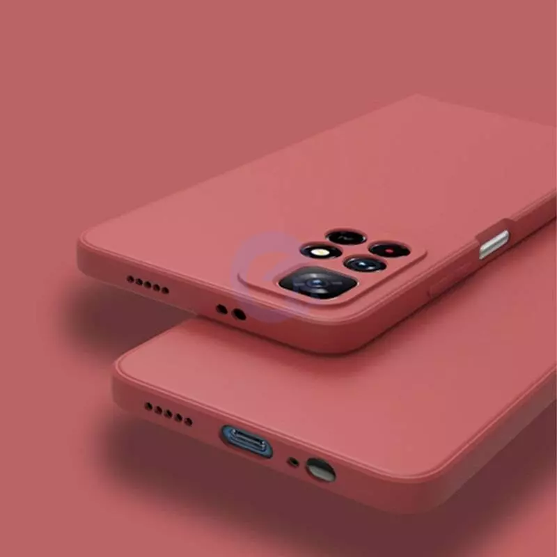 Чехол бампер для Xiaomi Redmi Note 11 Pro Plus 5G Anomaly Silicone (с микрофиброй) Camellia (Камелия)