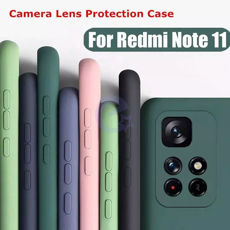 Чехол бампер для Xiaomi Redmi Note 11 Pro Plus 5G Anomaly Silicone (с микрофиброй) Light Green (Светло Зеленый)