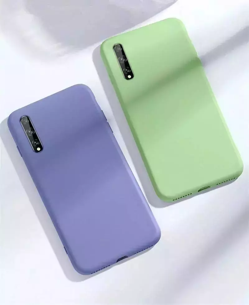 Чехол бампер для Huawei Nova 10 Anomaly Silicone (с микрофиброй) Blue (Синий)