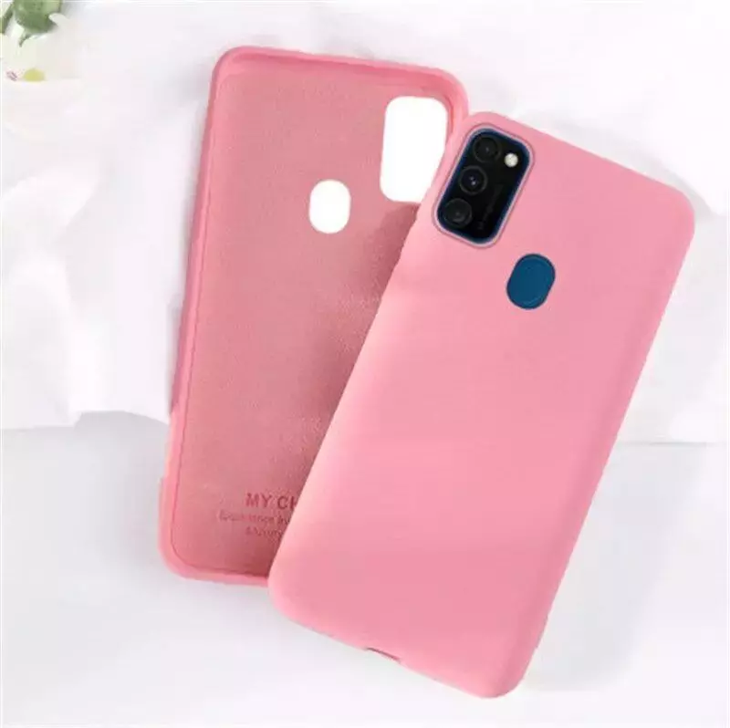 Чохол бампер для Infinix Hot 12 Pro Anomaly Silicone (з мікрофіброю) Sand Pink (Пісочний Рожевий)