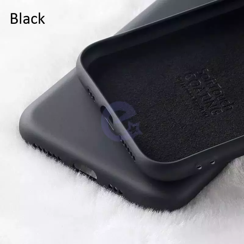 Чехол бампер для Realme 10 5G Anomaly Silicone (с микрофиброй) Black (Черный)