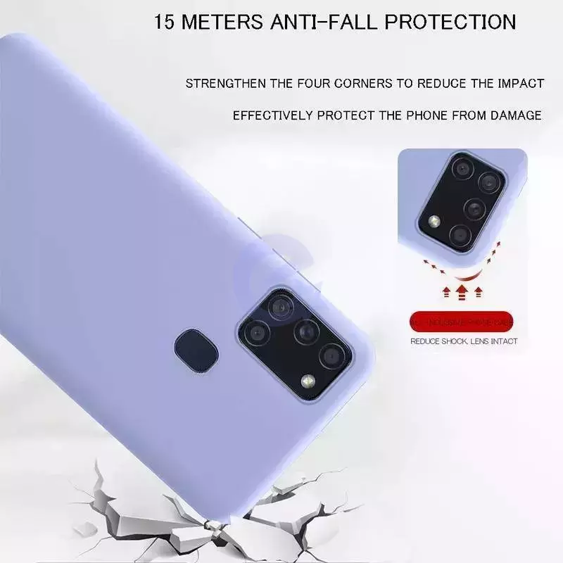 Чохол бампер для Realme 10s Anomaly Silicone (з мікрофіброю) Blue (Синій)